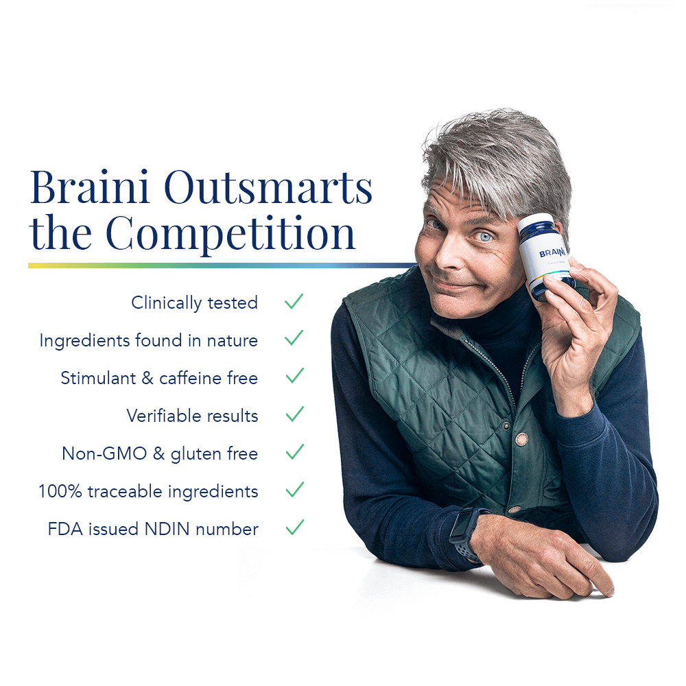 -3 Bottle Bundle of Braini Capsules + FREE SHIPPING